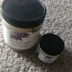 Lavender Mint Body Polish and Body Icing